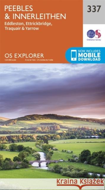Peebles and Innerleithen Ordnance Survey 9780319245897