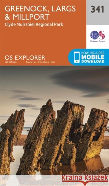 Greenock, Largs and Millport Ordnance Survey 9780319245934