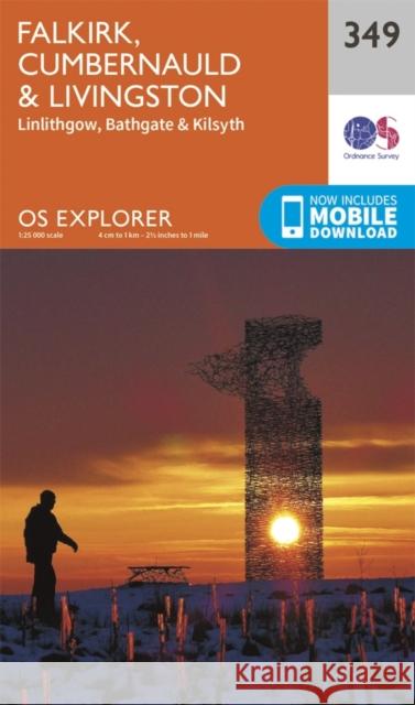 Falkirk, Cumbernauld and Livingstone Ordnance Survey 9780319246009