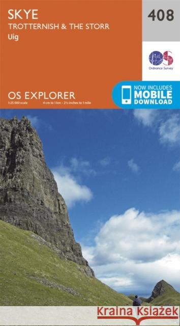 Skye - Trotternish and the Storr Ordnance Survey 9780319246436