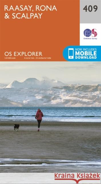 Raasay, Rona and Scalpay Ordnance Survey 9780319246443