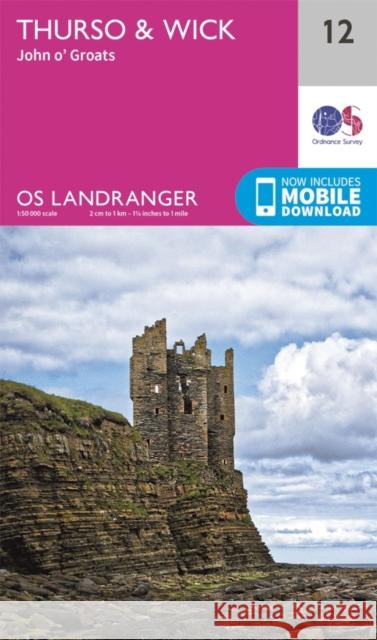 Thurso & Wick, John O'Groats Ordnance Survey 9780319261101