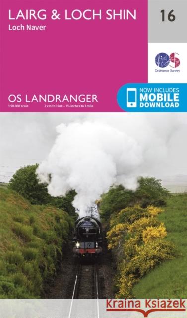 Lairg & Loch Shin, Loch Naver Ordnance Survey 9780319261149 Ordnance Survey