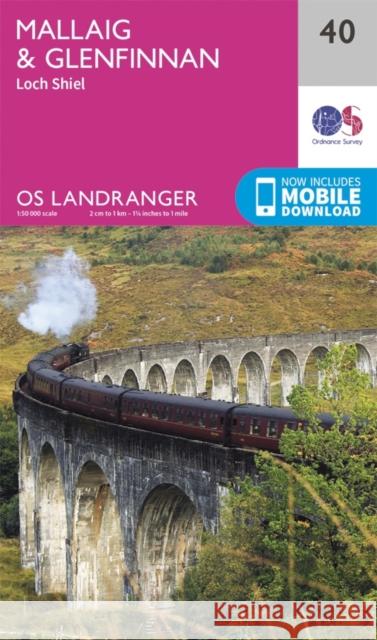 Mallaig & Glenfinnan, Loch Shiel Ordnance Survey 9780319261385 Ordnance Survey