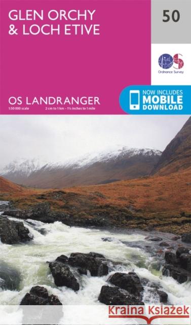 Glen Orchy & Loch Etive Ordnance Survey 9780319261484 Ordnance Survey
