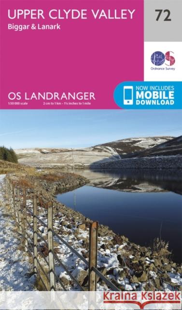 Upper Clyde Valley, Biggar & Lanark Ordnance Survey 9780319261705 Ordnance Survey