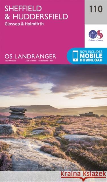 Sheffield & Huddersfield, Glossop & Holmfirth Ordnance Survey 9780319262085