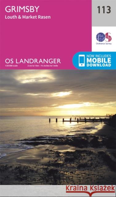 Grimsby, Louth & Market Rasen Ordnance Survey 9780319262115 Ordnance Survey