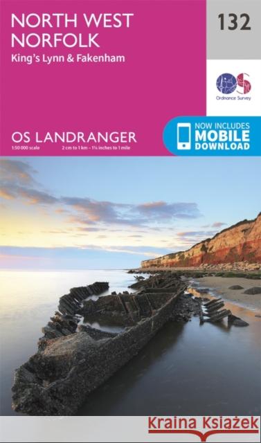 North West Norfolk, King's Lynn & Fakenham Ordnance Survey 9780319262306