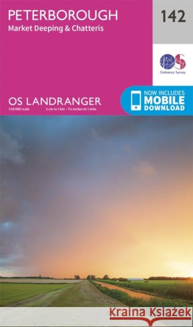Peterborough, Market Deeping & Chatteris Ordnance Survey 9780319262405 Ordnance Survey