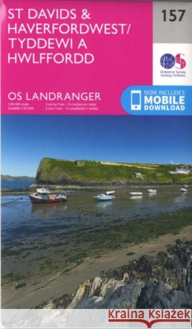St Davids & Haverfordwest Ordnance Survey 9780319262559