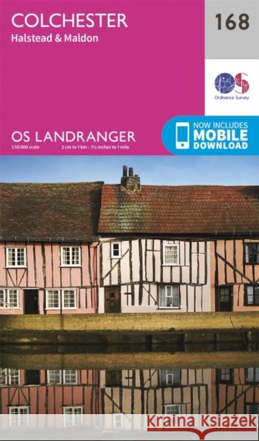 Colchester, Halstead & Maldon Ordnance Survey 9780319262665