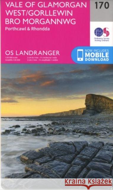 Vale of Glamorgan, Rhondda & Porthcawl Ordnance Survey 9780319262689