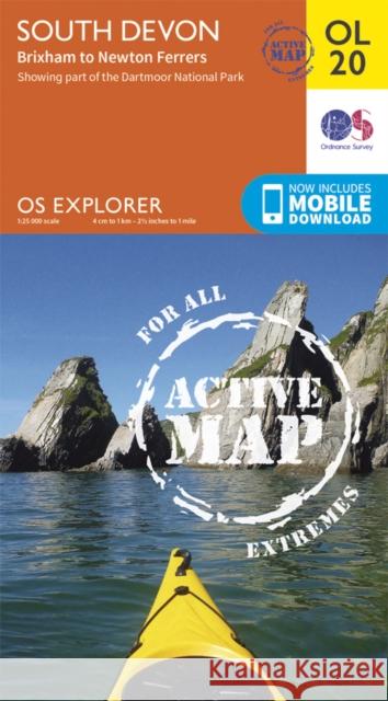 South Devon, Brixham to Newton Ferrers Ordnance Survey 9780319469385 Ordnance Survey