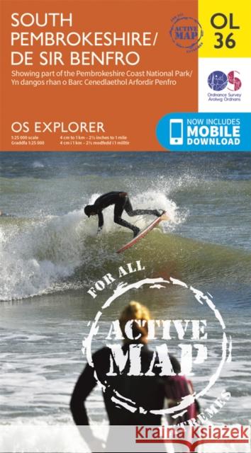 South Pembrokeshire / De Sir Benfro Ordnance Survey 9780319469545 Ordnance Survey