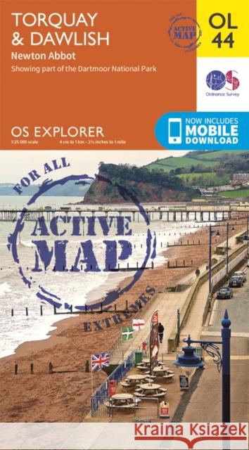 Torquay & Dawlish, Newton Abbot Ordnance Survey 9780319469620