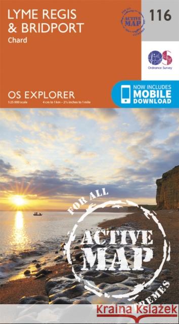 Lyme Regis and Bridport Ordnance Survey 9780319469965