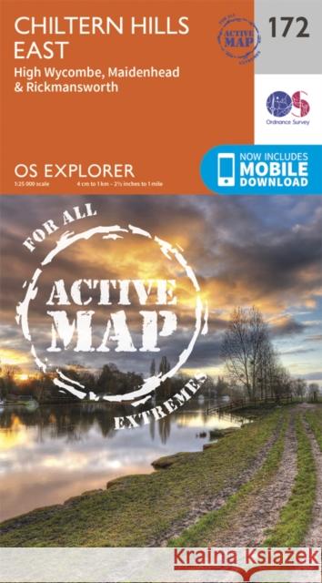 Chiltern Hills East Ordnance Survey 9780319470442