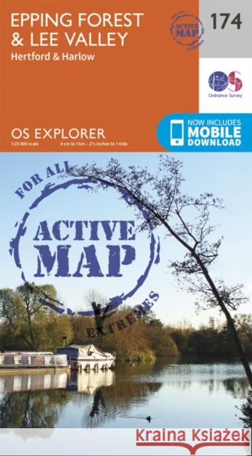 Epping Forest & Lee Valley Ordnance Survey 9780319470466