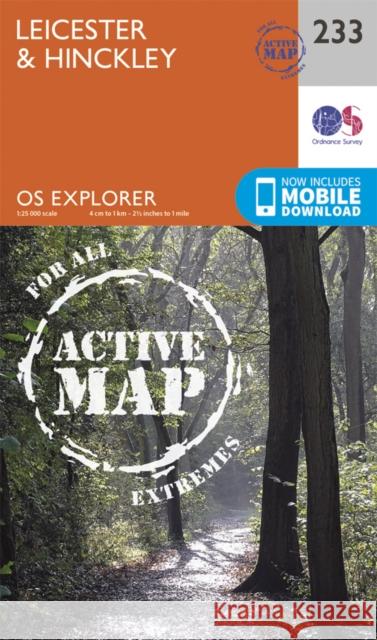 Leicester and Hinckley Ordnance Survey 9780319471050