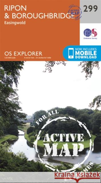 Ripon and Boroughbridge Ordnance Survey 9780319471715