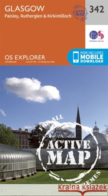 Glasgow Ordnance Survey 9780319472149