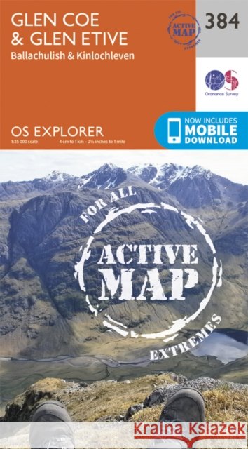 Glen Coe Ordnance Survey 9780319472507