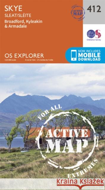 Skye - Sleat Ordnance Survey 9780319472675