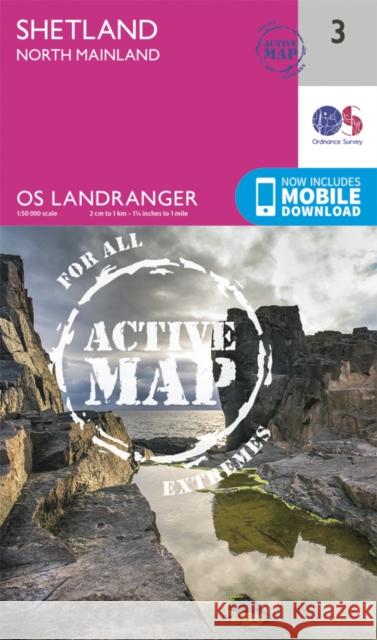 Shetland - North Mainland Ordnance Survey 9780319473269 Ordnance Survey