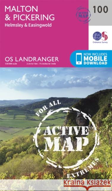 Malton & Pickering, Helmsley & Easingwold Ordnance Survey 9780319474235