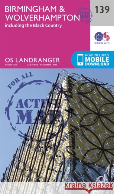 Birmingham & Wolverhampton Ordnance Survey 9780319474624