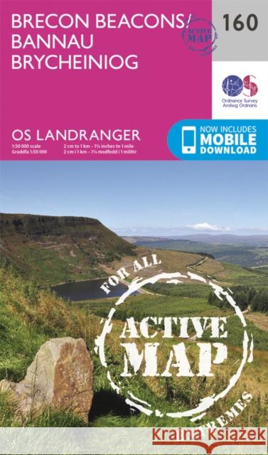 Brecon Beacons Ordnance Survey 9780319474839 Ordnance Survey