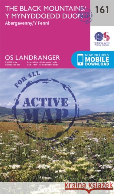 The Black Mountains Ordnance Survey 9780319474846