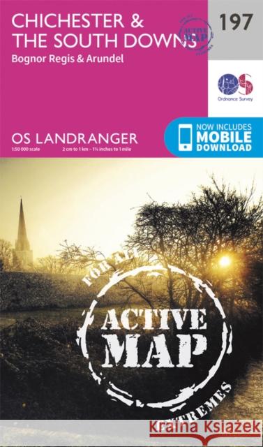 Chichester & the South Downs Ordnance Survey 9780319475201