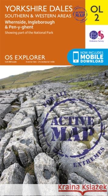 Yorkshire Dales South & Western Ordnance Survey 9780319475331 Ordnance Survey
