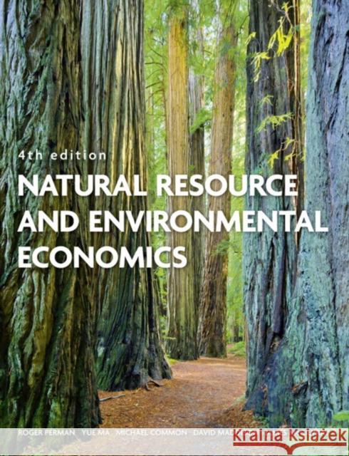 Natural Resource and Environmental Economics Roger Perman 9780321417534