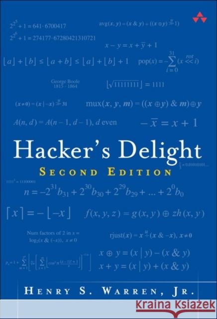 Hacker's Delight Warren, Henry S. 9780321842688