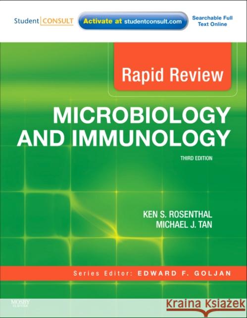 Rapid Review Microbiology and Immunology: With Student Consult Online Access Rosenthal, Ken S. 9780323069380 0