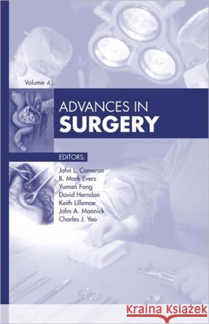 Advances in Surgery, 2011 John L Cameron 9780323084062