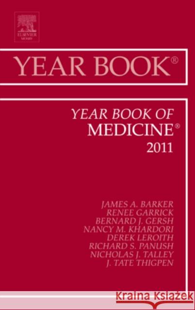 Year Book of Medicine 2011: Volume 2011 Khardori, Nancy Misri 9780323084161