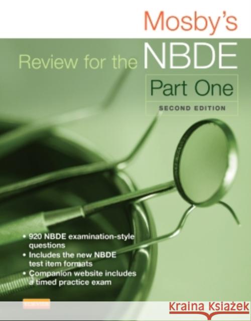 Mosby's Review for the NBDE Part I Mosby 9780323225618