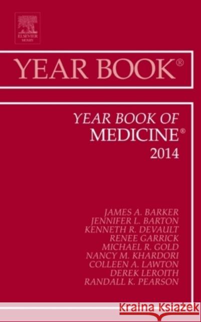 Year Book of Medicine 2014 James Barker 9780323264693