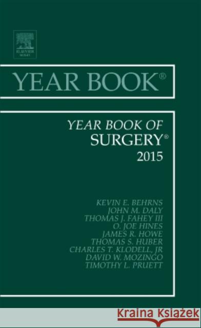 Year Book of Surgery Kevin E. Behrns 9780323355544 Elsevier Health Sciences