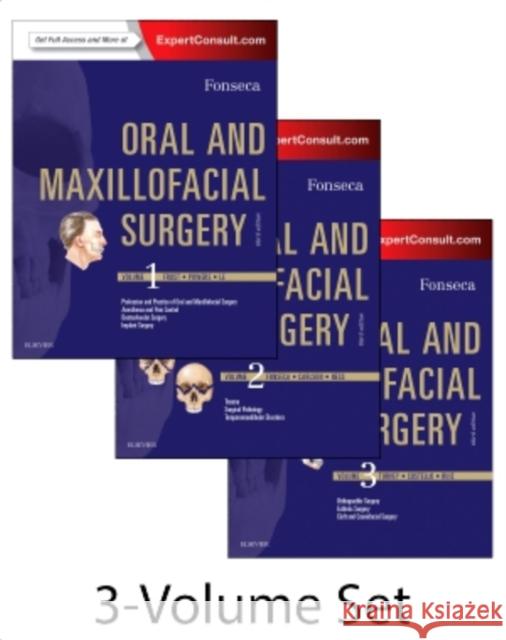 Oral and Maxillofacial Surgery: 3-Volume Set Fonseca, Raymond J. 9780323414999 Saunders