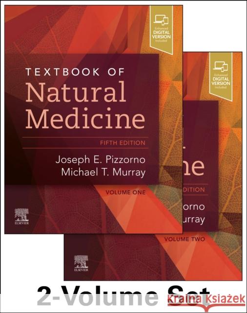 Textbook of Natural Medicine - 2-Volume Set Joseph E. Pizzorno Michael T. Murray 9780323523424 Churchill Livingstone