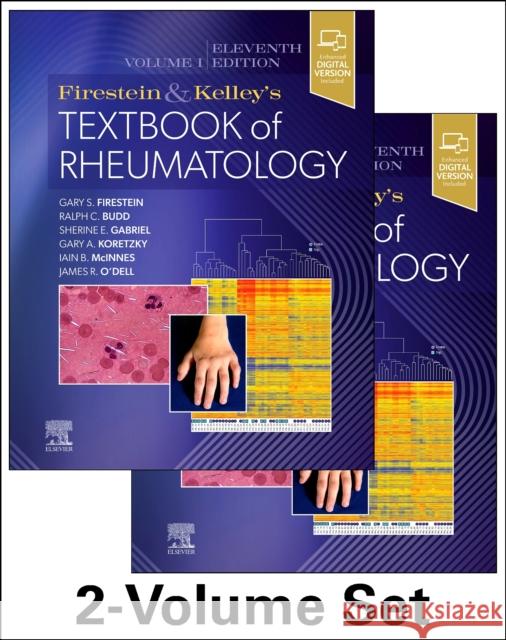 Firestein & Kelley's Textbook of Rheumatology, 2-Volume Set Firestein, Gary S. 9780323639200