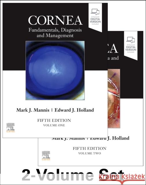 Cornea, 2-Volume Set Mark J. Mannis Edward J. Holland 9780323672405 Elsevier