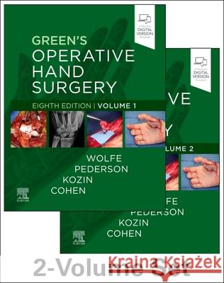 Green's Operative Hand Surgery: 2-Volume Set Scott W. Wolfe William C. Pederson Scott H. Kozin 9780323697934 Elsevier - Health Sciences Division