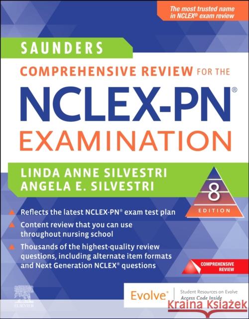 Saunders Comprehensive Review for the NCLEX-PN(r) Examination Silvestri, Linda Anne 9780323733052 Saunders