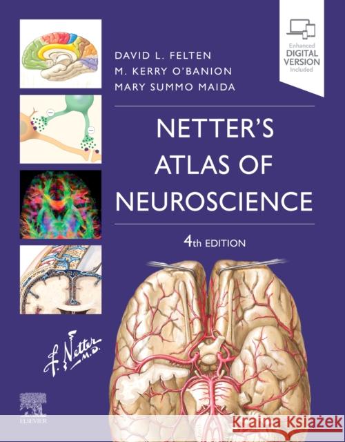 Netter's Atlas of Neuroscience David L. Felten Michael K. O'Banion Mary E. Maida 9780323756549